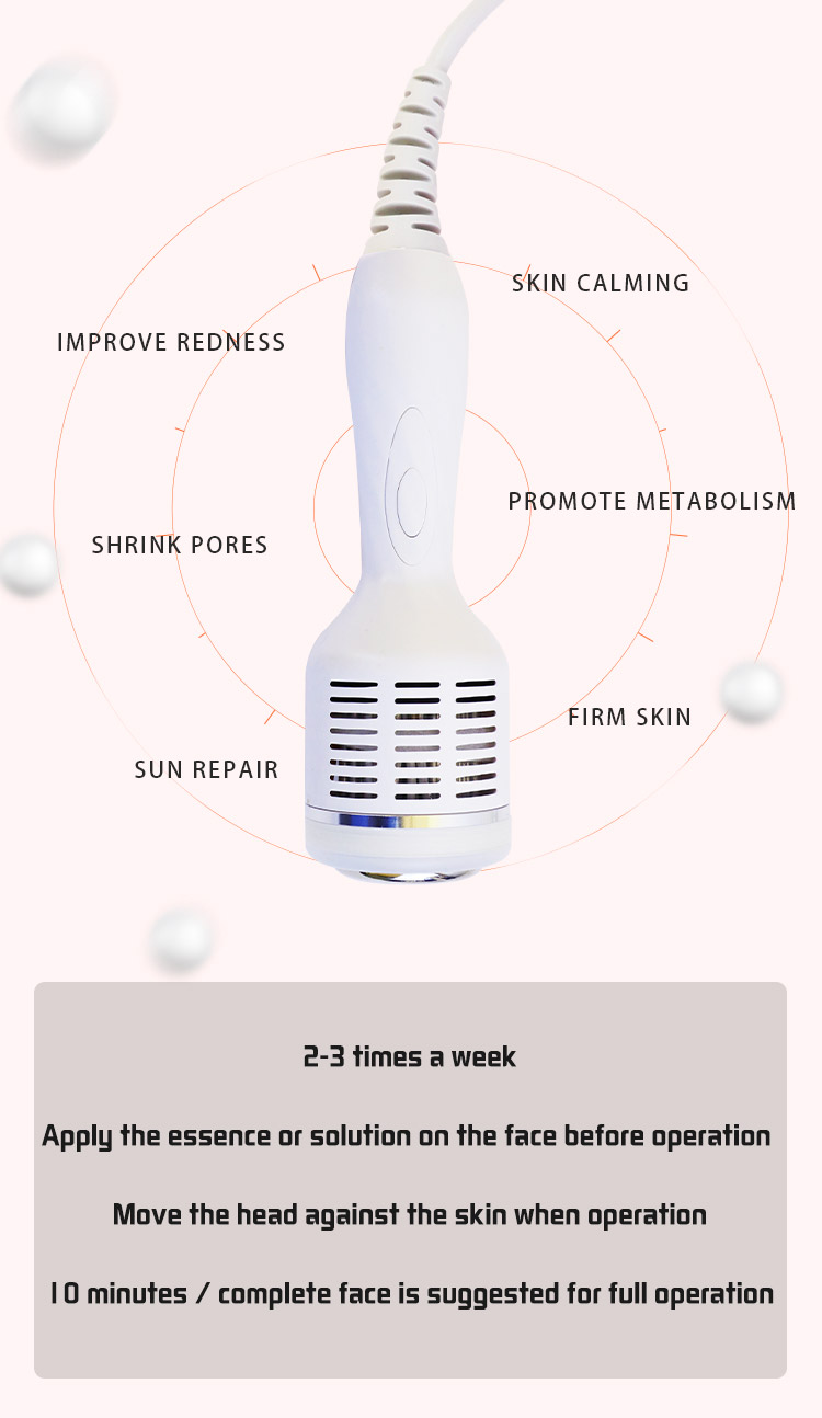 2-in-1 Mesotherapy Injector with Cryo Ice Hammer & Microcurrent