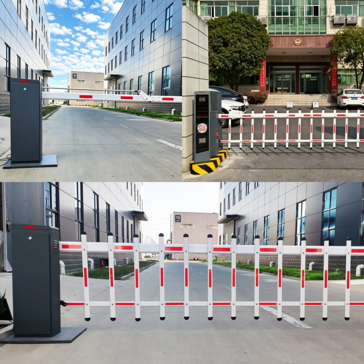 Heavy-Duty Parking Barrier with Arm Swing for Toll Access Entrance & Exit
