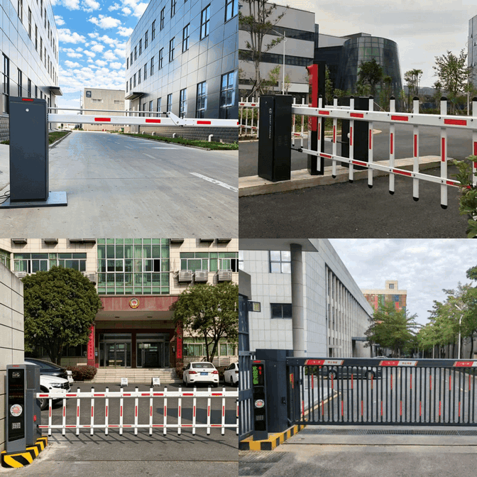Custom 6m Telescopic Intelligent Boom Barrier Gate with Long-Range Safety Remote