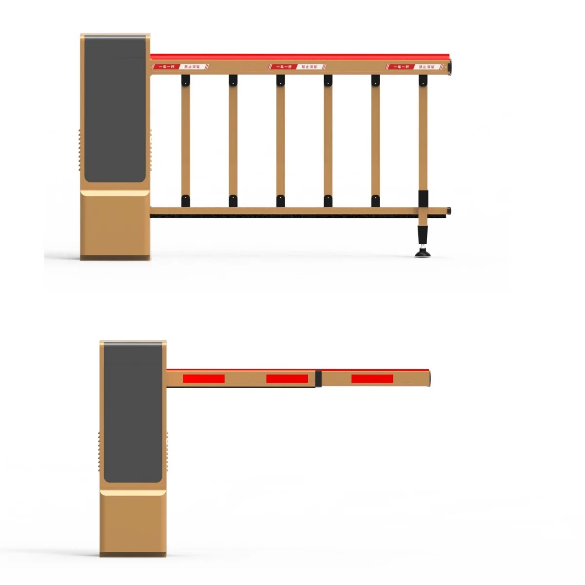 LPR Parking Lot Gate System with Automatic License Plate Recognition Tech