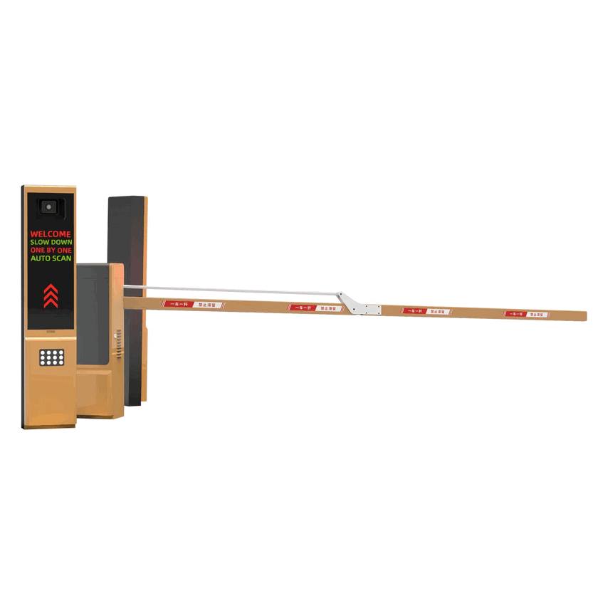 Automatic Parking Control Gate with Traffic Safety Signaling Arm for Corporate Parks