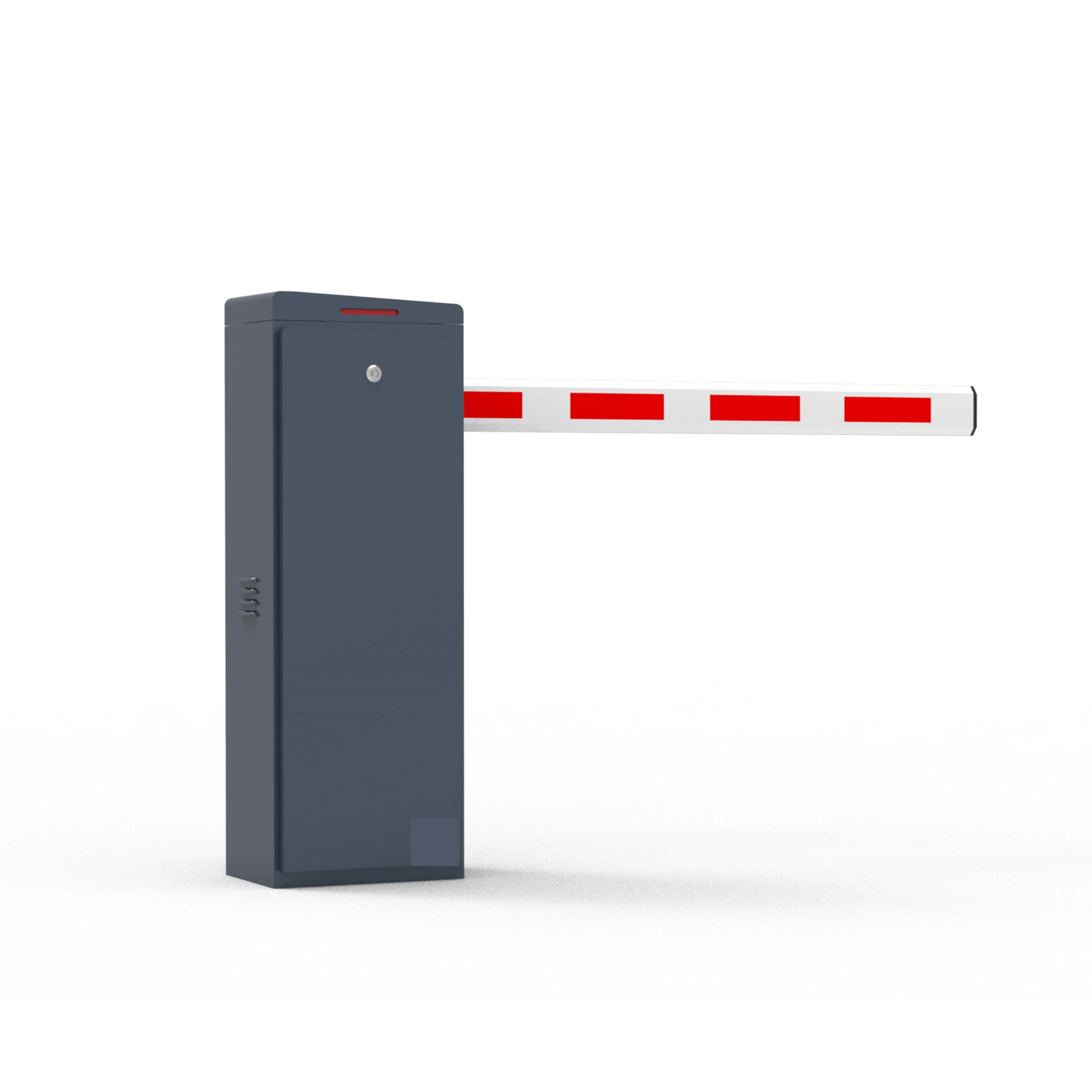 Fully Automated Straight Boom Barrier System with 1-6m Arm for RFID Access