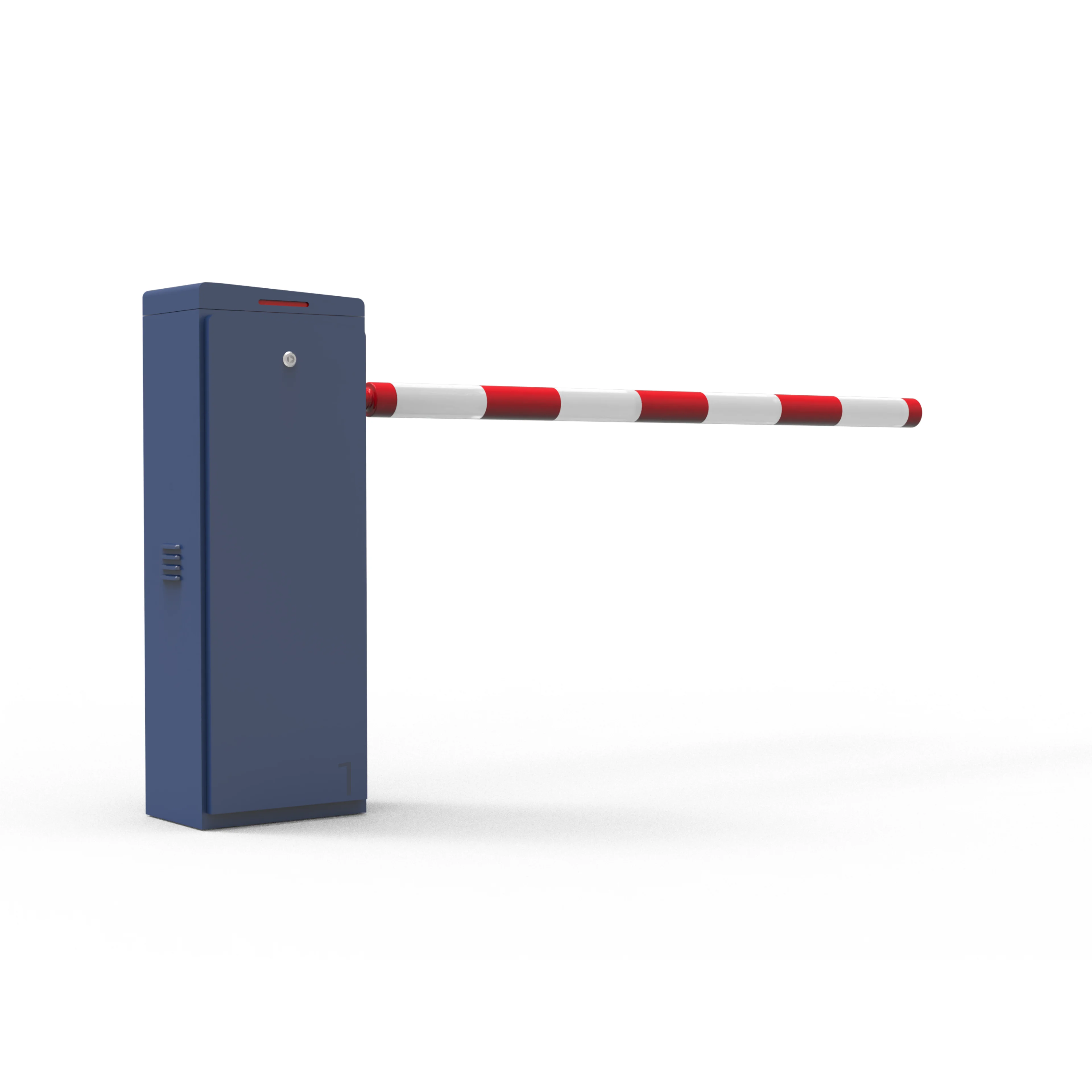 Smart LPR-Enabled Parking Barrier with Advanced Anti-Crash Traffic Safety