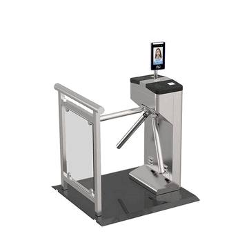 Anti Collision RFID QR Code Swing Turnstile Smart City Project Pintu Pintar Kota