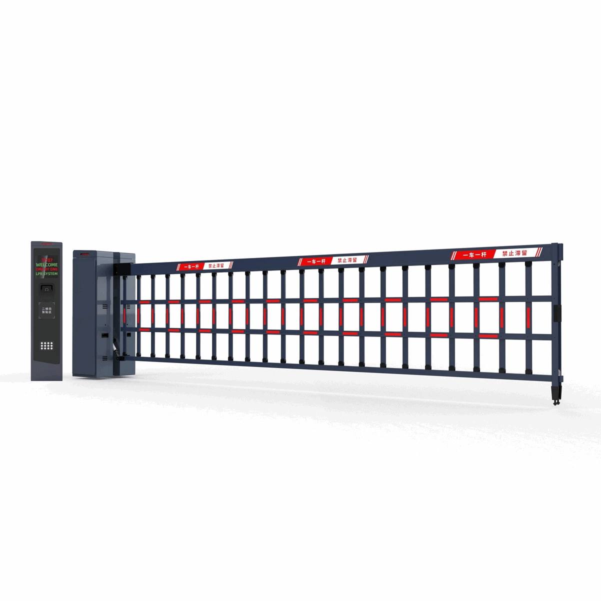 Premium Variable-Speed Advertising Boom Barrier for Commercial Plaza Entry Management