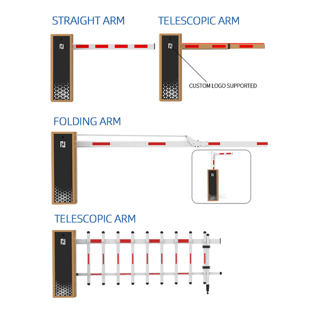 CE Certified Smart ANPR Boom Barrier System with Integrated High-Speed Camera