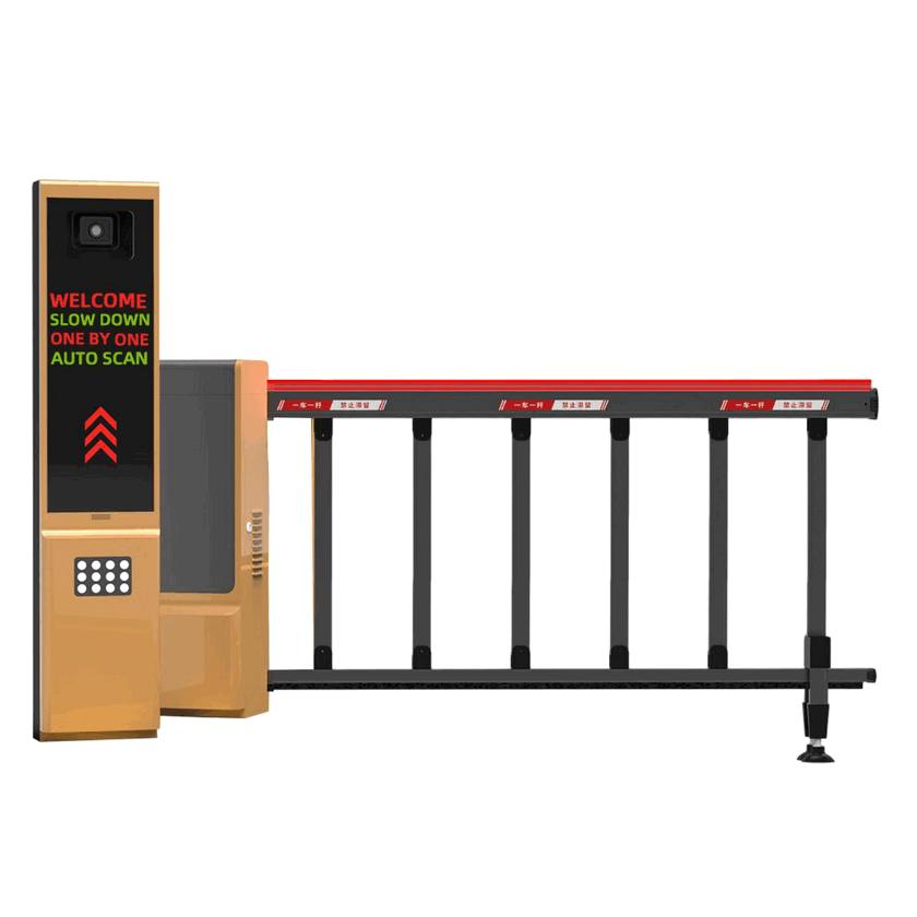 Smart Adjustable DC-Powered Barrier Gate for Residential Driveway Access Systems